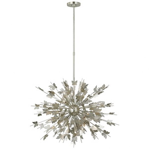 Farfalle - 77W 14 LED Medium Chandelier In Casual Style-23.75 Inches Tall and 30 Inches Wide - 1112276