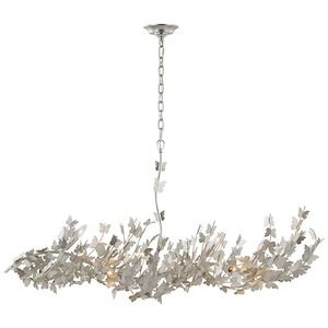 Farfalle - 45.5W 7 LED Large Linear Chandelier In Casual Style-28.5 Inches Tall and 20.5 Inches Wide - 1112278