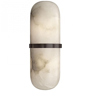 Melange - 12.5 Inch 24W 2 LED Pill Form Wall Sconce