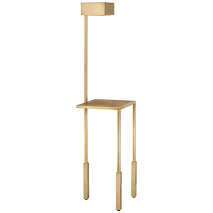 Nimes - 10W LED Tray Table Floor Lamp In Modern Style-54 Inches Tall and 13.5 Inches Wide