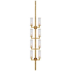 Liaison - 8 Light Statement Wall Sconce In Modern Style-84.25 Inches Tall and 12.75 Inches Wide - 1225415