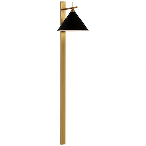 Cleo - 15W 1 LED Statement Wall Sconce In Modern Style-56.25 Inches Tall and 12 Inches Wide