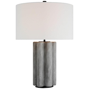 Vellig - 15W 1 LED Medium Table Lamp In Modern Style-28 Inches Tall and 19.75 Inches Wide