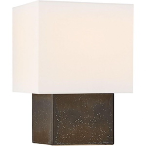 Pari - 1 Light Petite Square Table Lamp
