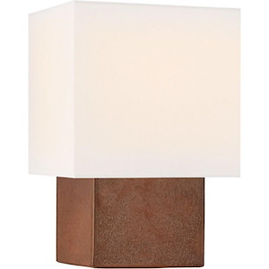 Pari - 1 Light Small Square Table Lamp