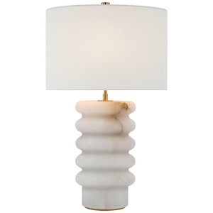 Onda - 15W 1 LED Medium Table Lamp In Modern Style-28.75 Inches Tall and 17.5 Inches Wide