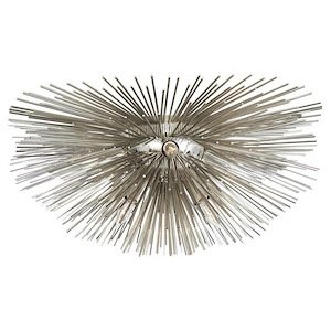 Strada - 6 Light Small Flush Mount In Modern Style-8 Inches Tall and 18.75 Inches Wide - 1225515