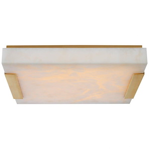 Covet - 50W LED Large Flush Mount In Modern Style-3 Inches Tall and 18.25 Inches Wide