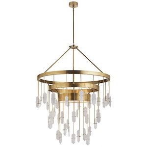 Halcyon - 6 Light Large 3-Tier Chandelier In Modern Style-48 Inches Tall and 36 Inches Wide - 1225298