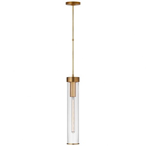 Liaison - 1 Light Long Pendant In Modern Style-18.75 Inches Tall and 3.5 Inches Wide - 1225416