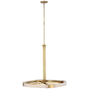 Covet - 45W LED Large Ring Chandelier In Modern Style-33.5 Inches Tall and 36 Inches Wide - 1112368