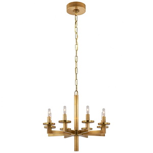 Liaison - 8 Light Chandelier In Modern Style-16.5 Inches Tall and 20.5 Inches Wide - 1328205