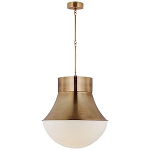 Precision - 45W LED Pendant In Modern Style-26.5 Inches Tall and 24 Inches Wide - 1314625