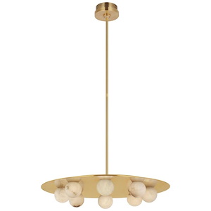 Pertica - 28W LED Chandelier In Modern Style-5 Inches Tall and 24 Inches Wide - 1328217