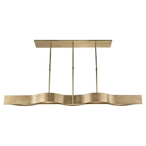 Avant - 5 Light Large Linear Pendant In Modern Style-4 Inches Tall and 60 Inches Wide