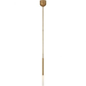Rousseau - 6W LED Pendant In Modern Style-16.75 Inches Tall and 1.75 Inches Wide