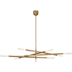 Rousseau - 35W LED Grande Articulating Chandelier In Modern Style-14.25 Inches Tall and 3.5 Inches Wide - 937644