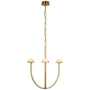 Pedra - 18W LED Medium Chandelier In Modern Style-28.75 Inches Tall and 21.5 Inches Wide