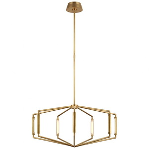 Appareil - 45W LED Low Profile Chandelier In Modern Style-14.75 Inches Tall and 29.5 Inches Wide - 1112385
