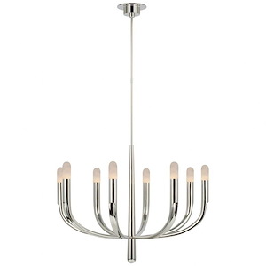 Verso - 45W LED Large Chandelier In Modern Style-30.25 Inches Tall and 40 Inches Wide - 1112395