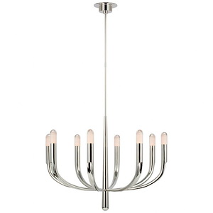 Verso - 45W LED Large Chandelier In Modern Style-30.25 Inches Tall and 40 Inches Wide