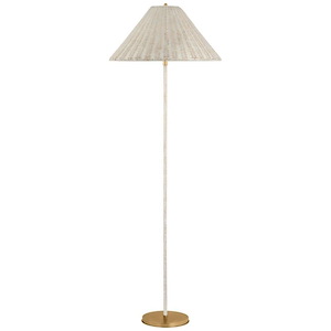 Wimberley - 15W 1 LED Medium Wrapped Floor Lamp In Traditional Style-60 Inches Tall and 21 Inches Wide
