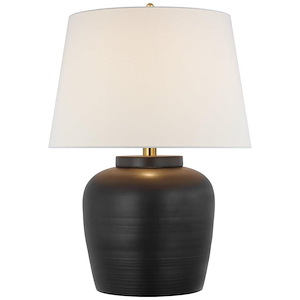 Nora - 15W 1 LED Medium Table Lamp-28 Inches Tall and 20 Inches Wide