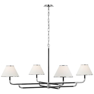 Rigby - 26W 4 LED Grande Chandelier-24.75 Inches Tall and 54.25 Inches Wide