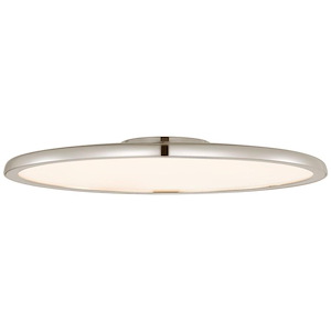 Dot - 53W LED Flush Mount In Modern Style-2.5 Inches Tall and 22.25 Inches Wide