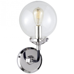 Bistro - 1 Light Wall Sconce in Orb Style