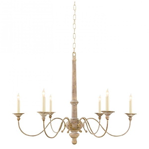Country - 6 Light Small Chandelier - 1225560