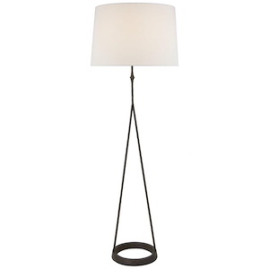 Dauphine - 1 Light Floor Lamp-54 Inches Tall and 18.5 Inches Wide