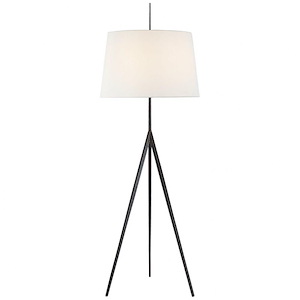 Triad - 1 Light Hand-Forged Floor Lamp In Modern Style-65.75 Inches Tall and 22.5 Inches Wide