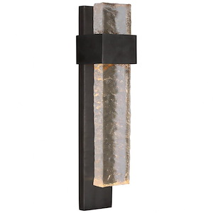 Brock - 10W LED Medium Wall Sconce In Casual Style-14 Inches Tall and 3 Inches Wide