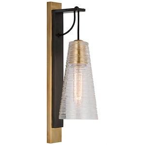 Reve - 6.5W 1 LED Medium Conical Wall Sconce In Modern Style-19 Inches Tall and 4.5 Inches Wide - 1225619