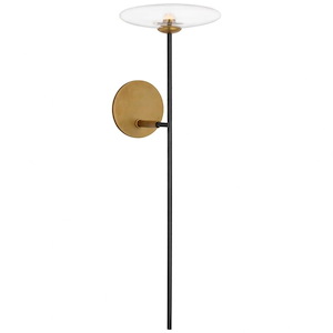 Calvino - 3W LED Large Tail Wall Sconce In Modern Style-24 Inches Tall and 7.5 Inches Wide