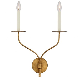 Belfair - 2 Light Large Double Wall Sconce In Traditional Style-18.5 Inches Tall and 14.5 Inches Wide - 1112437