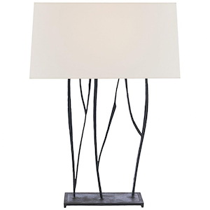 Aspen - 2 Light Console Table Lamp-22.5 Inches Tall and 16 Inches Wide - 1328273