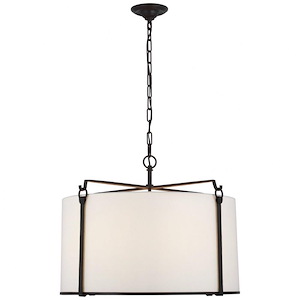 Aspen - 52W 8 LED Large Hanging Pendant-22 Inches Tall and 27.5 Inches Wide