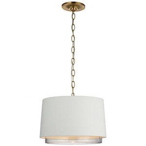 Sydney - 8W 1 LED Small Pendant In Casual Style-10 Inches Tall and 14 Inches Wide - 1225778