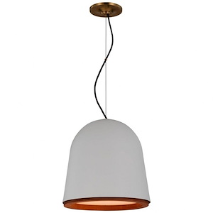 Murphy - 15W 1 LED Small Pendant In Modern Style-13 Inches Tall and 13 Inches Wide - 1225779