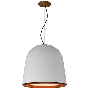 Murphy - 15W 1 LED Medium Pendant In Modern Style-16.25 Inches Tall and 17 Inches Wide - 1225668