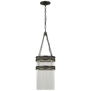 Menil - 75W LED Chandelier In Modern Style-29.25 Inches Tall and 9.75 Inches Wide