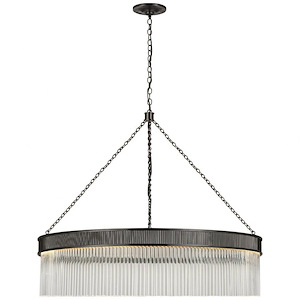 Menil - 85W LED Large Chandelier In Modern Style-29 Inches Tall and 34.25 Inches Wide
