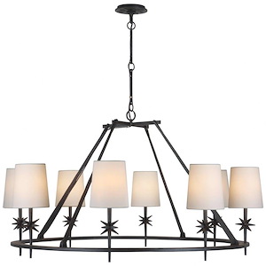 Etoile - 52W 8 LED Large Chandelier In Modern Style-23.5 Inches Tall and 42 Inches Wide