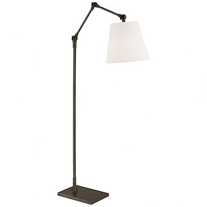 Graves - 1 Light Articulating Floor Lamp In Modern Style-58.75 Inches Tall and 10 Inches Wide