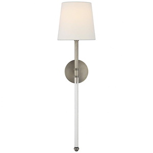 Camille - 1 Light Large Tail Wall Sconce In Modern Style-29 Inches Tall and 7.5 Inches Wide