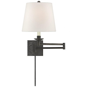 Griffith - 1 Light Swing Arm Wall Sconce-16 Inches Tall and 10 Inches Wide