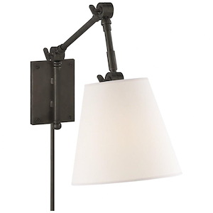 Graves - 1 Light Pivoting Wall Sconce In Modern Style-16.5 Inches Tall and 8 Inches Wide - 1328305