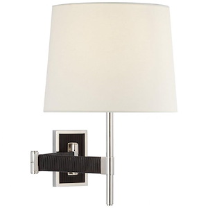 Elle - 15W 1 LED Swing Arm Wall Sconce-17.25 Inches Tall and 16.75 Inches Wide